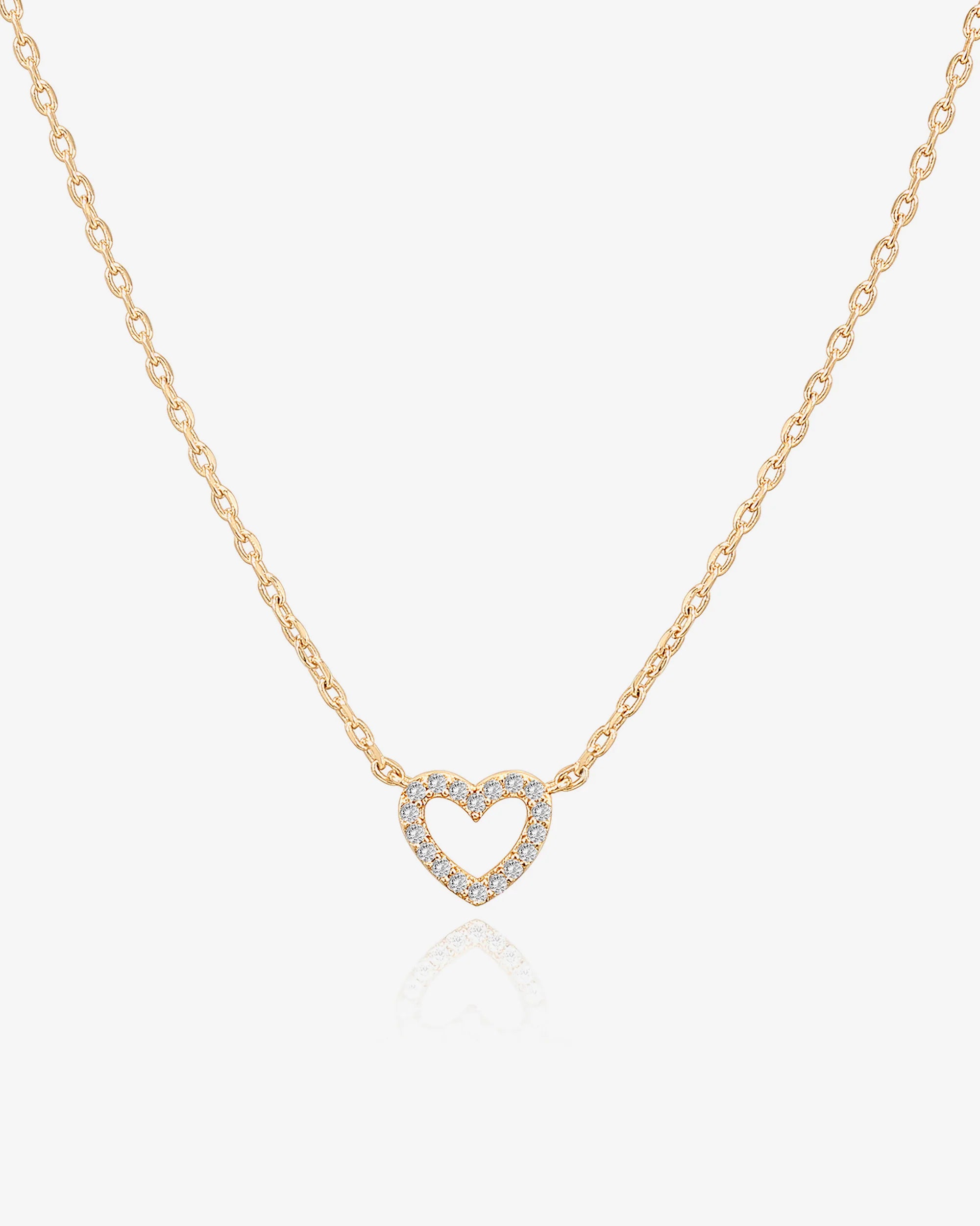 Open Heart Necklace