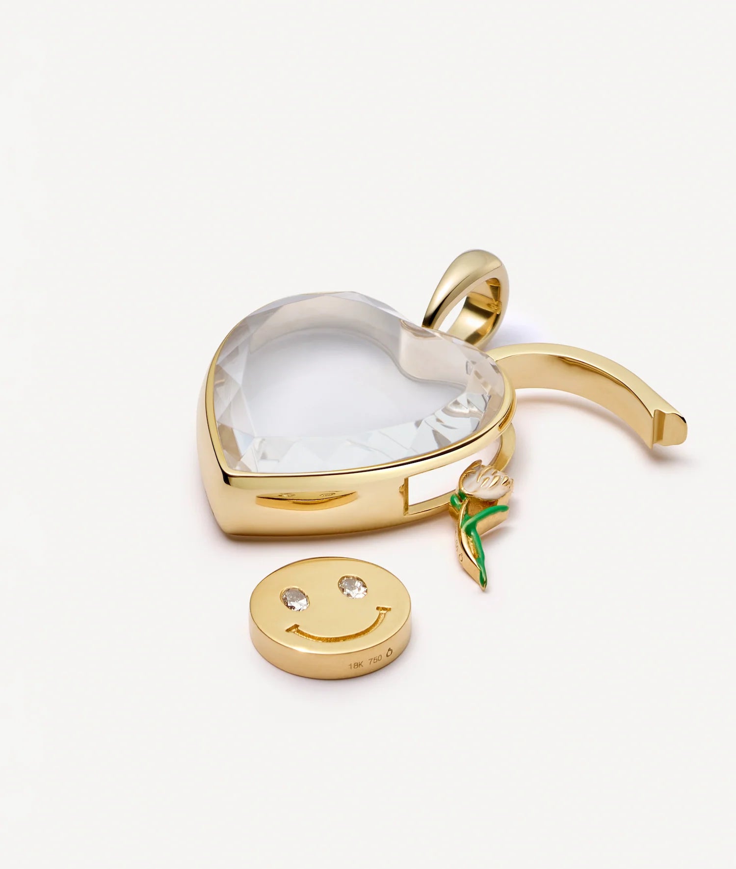 Loving Heart Charm Necklace