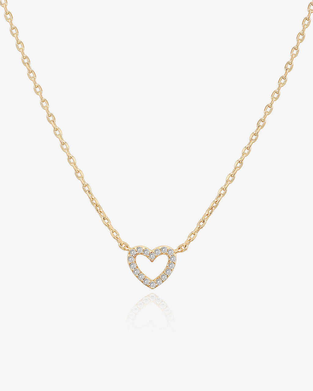 Open Heart Necklace