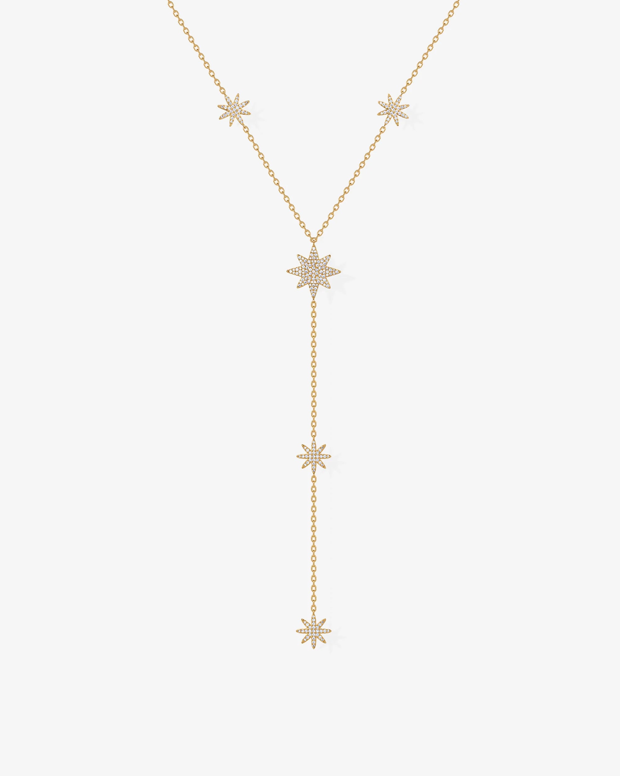 Starburst Lariat Necklace