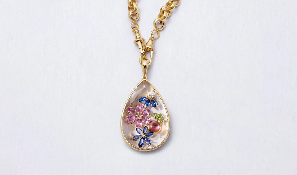 Grace Drop Charm Necklace
