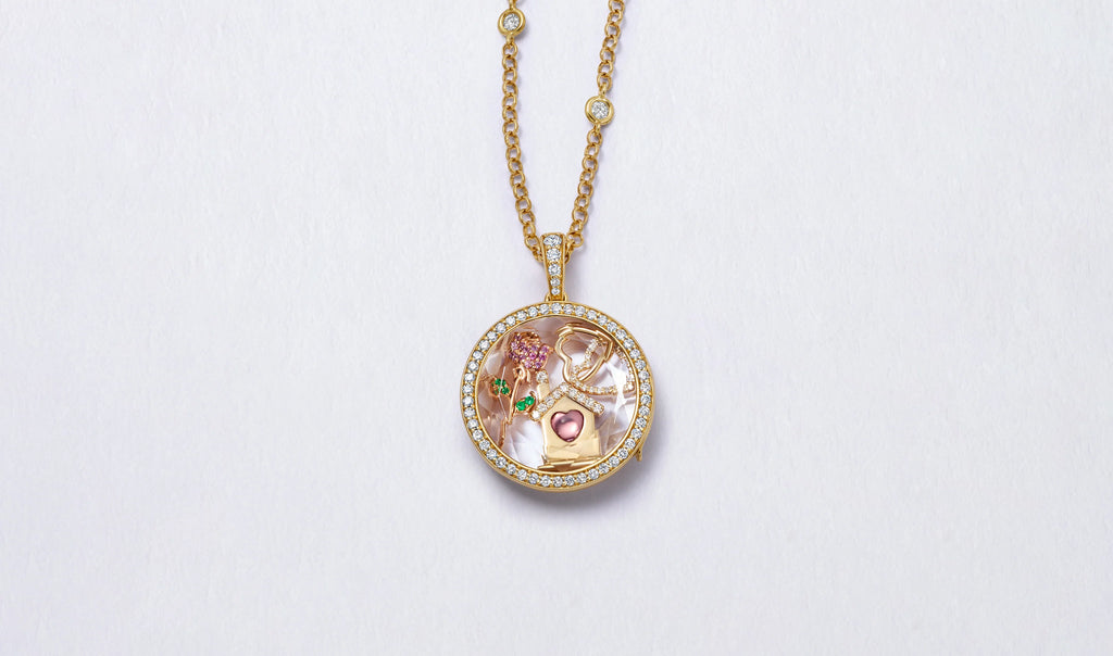 Eternal Circle Charm Necklace