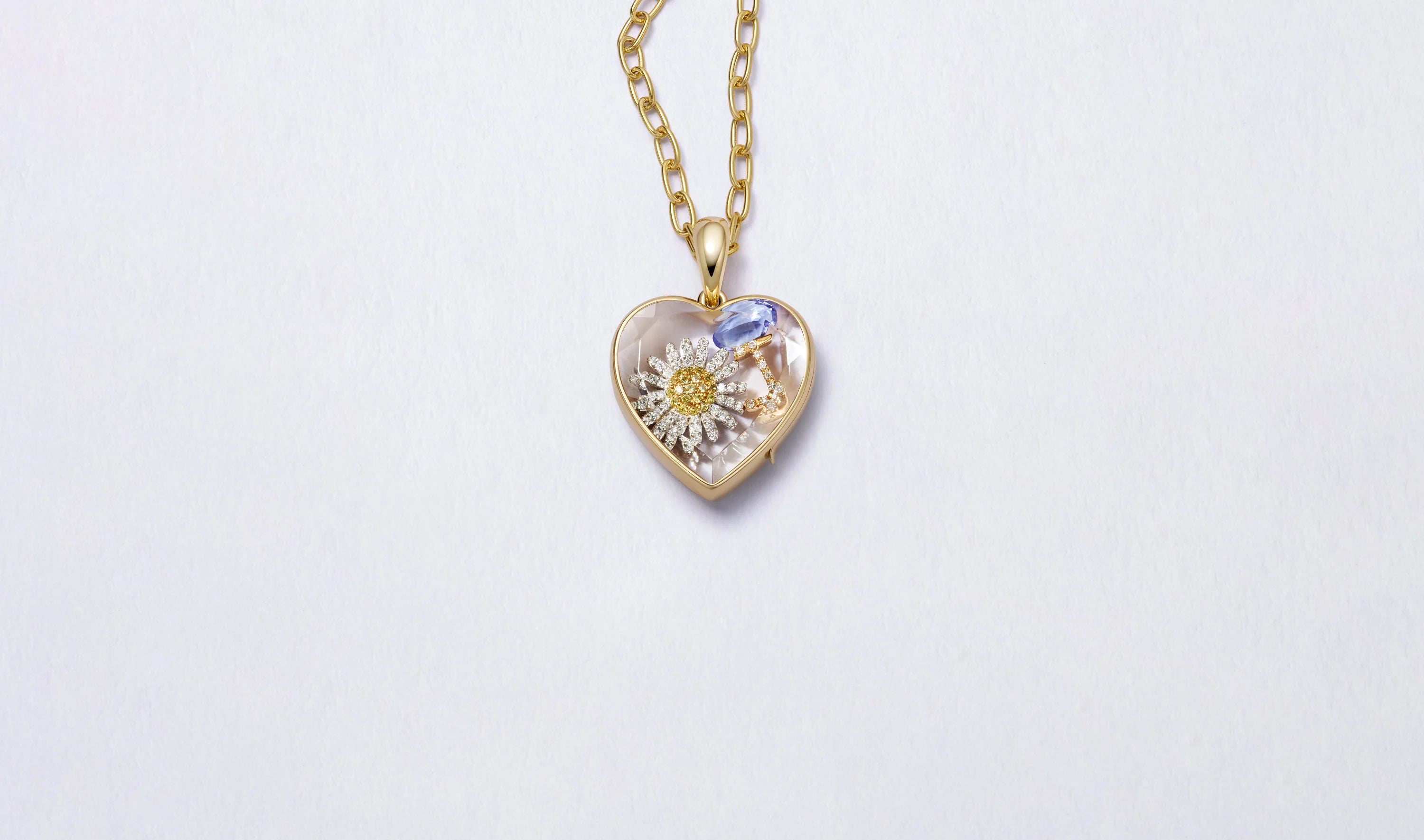 Loving Heart Charm Necklace